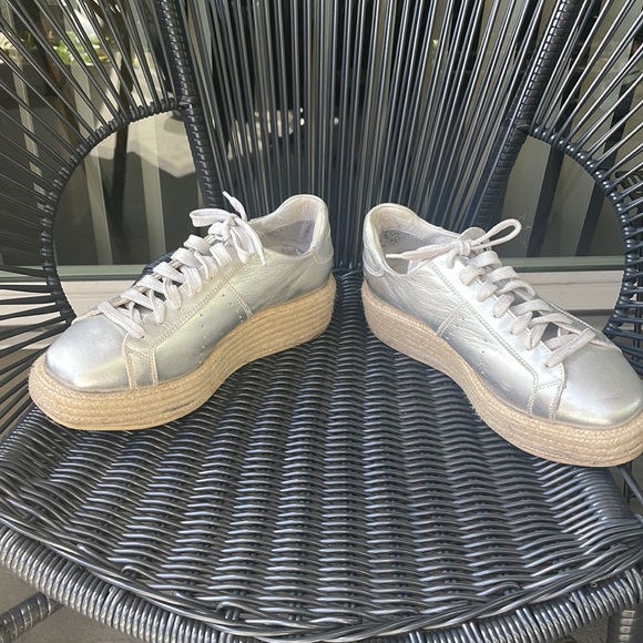 MANUEL BARCELO Espadrille Platfrom Sneakers - Picture 3 of 7